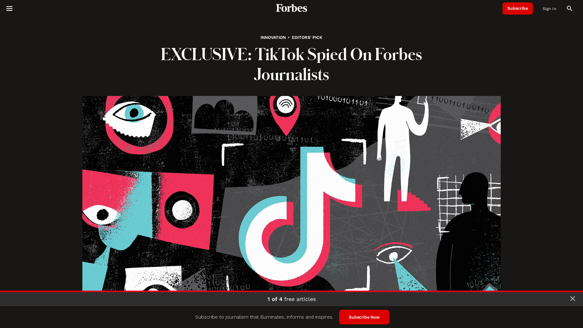 EXCLUSIVE: TikTok Spied On Forbes Journalists