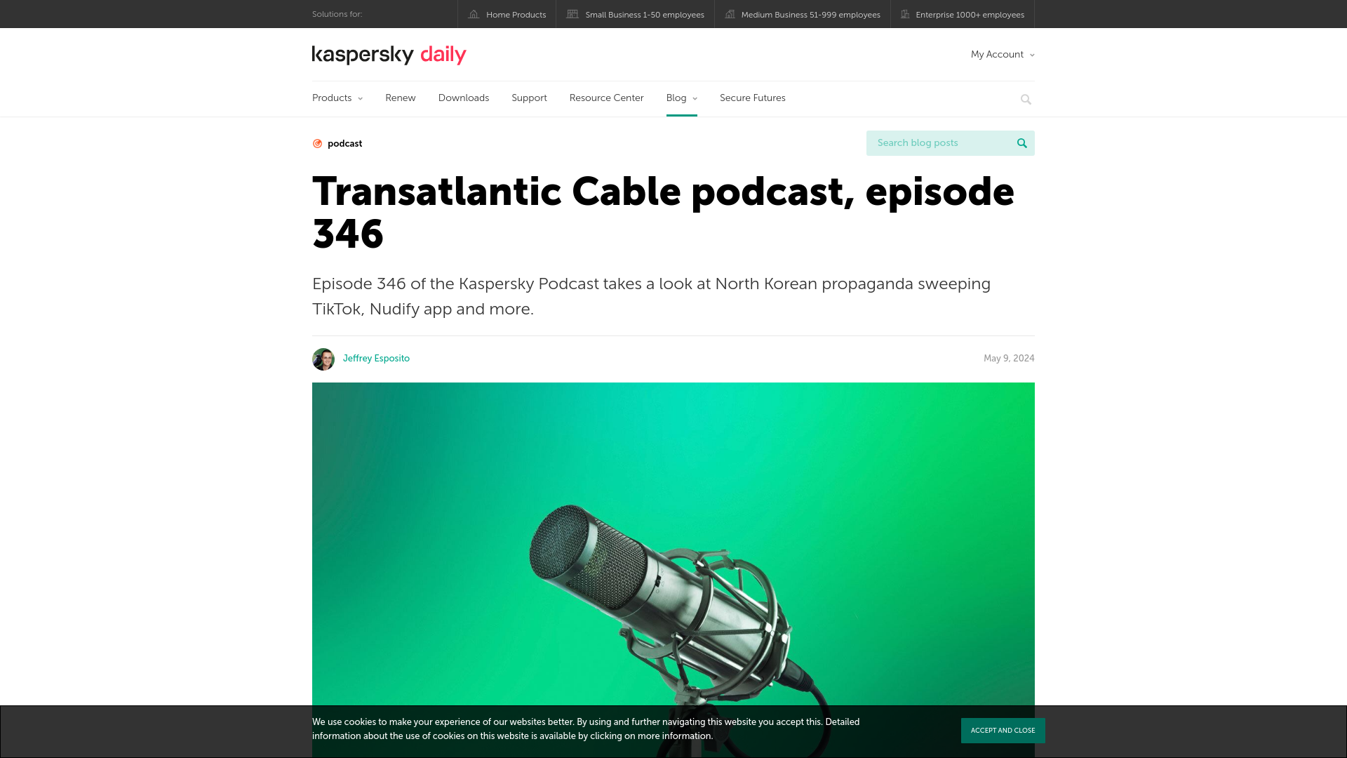 Transatlantic Cable podcast episode 346 | Kaspersky official blog