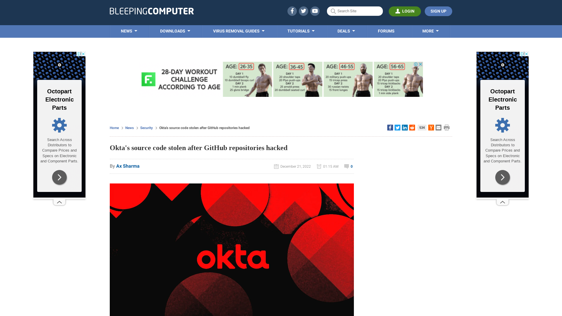 Okta's source code stolen after GitHub repositories hacked